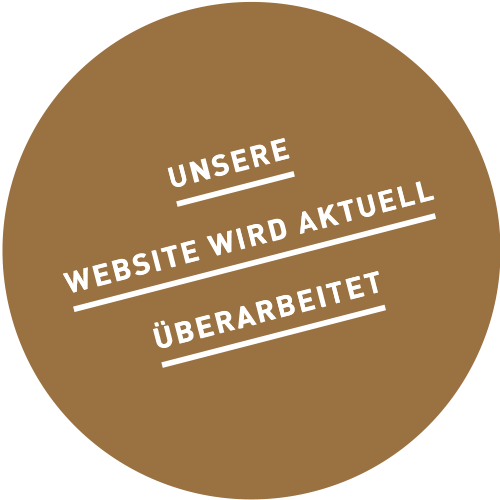 Unsere Website wird momentan überarbeitet